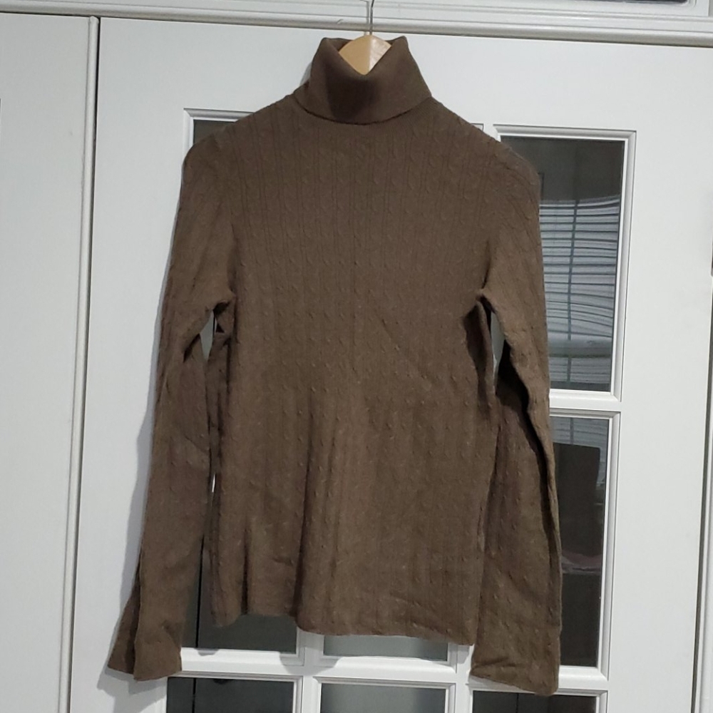 Banana Republic Cable Knit Turtleneck